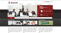 Desktop Screenshot of maestro-global.com
